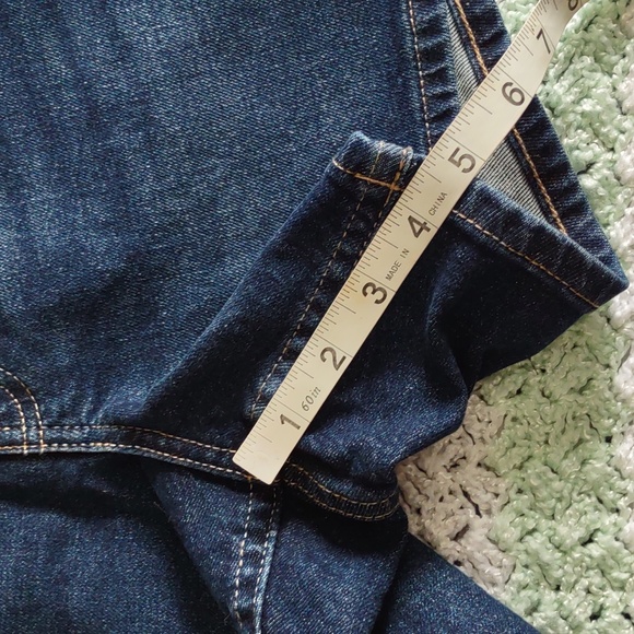 NWT Calvin Klein Size 6 Midrise Classic 5 Pocket Blue Jean Shorts - Picture 12 of 12